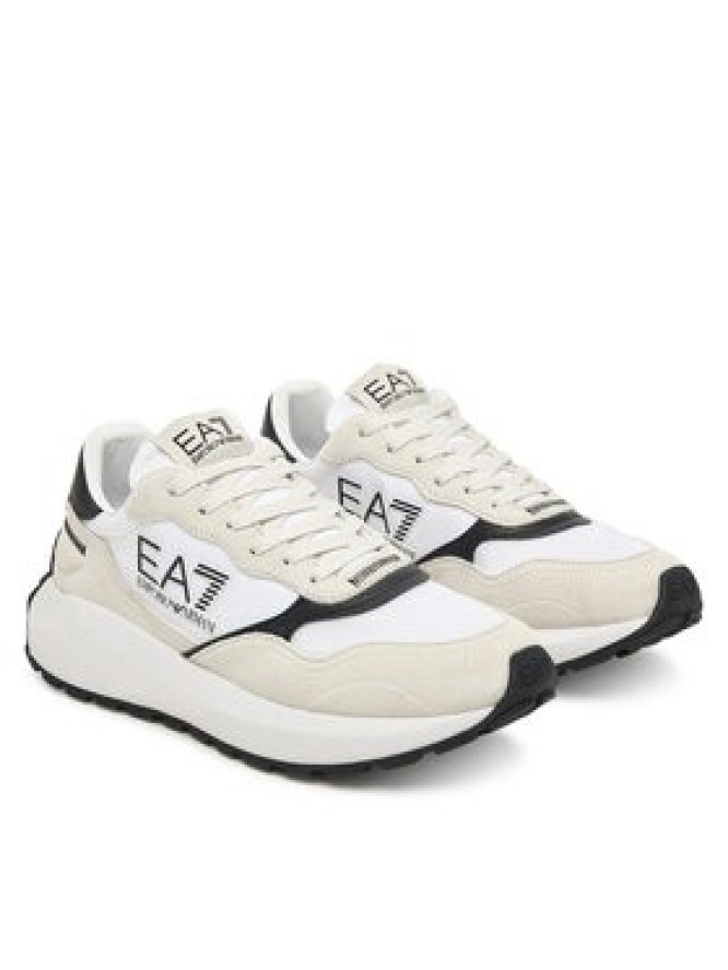 EA7 Emporio Armani Sneakersy 7X000341 AF18616 MZ021 Biały