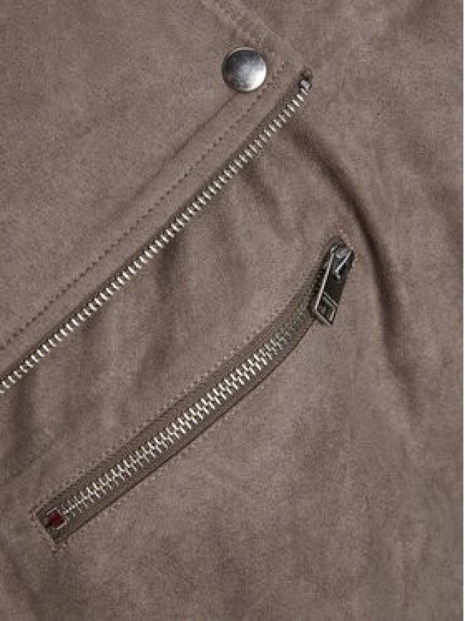 Jack & Jones Kurtka z imitacji skóry 12236853 Brązowy Regular Fit