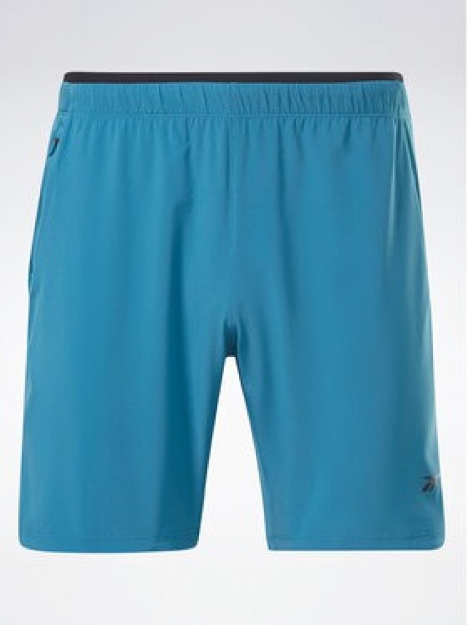 Reebok Szorty sportowe Strength 3.0 Shorts HS5938 Niebieski