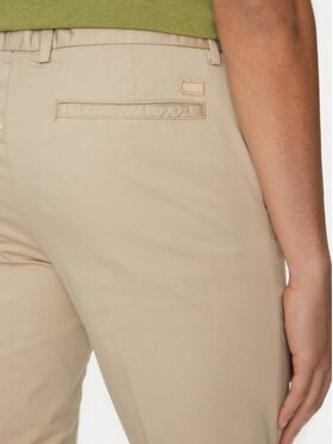 BOSS Chinosy H-Kaiton1 50540650 Beżowy Slim Fit