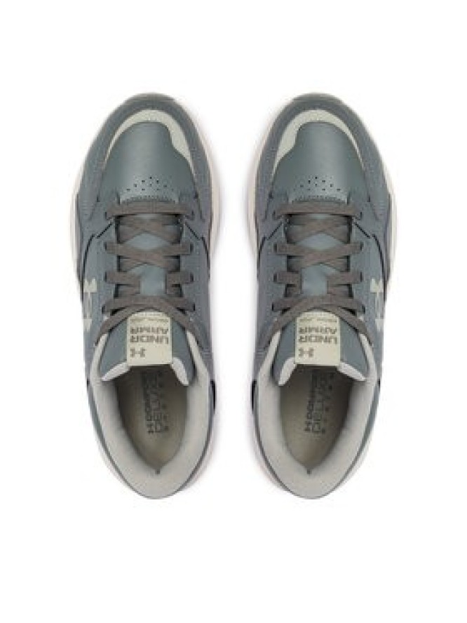 Under Armour Sneakersy UA Edge LTHR 3028375 Szary