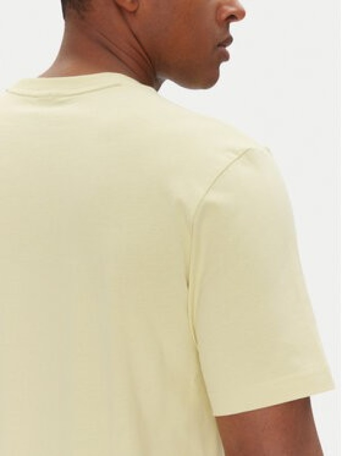 adidas T-Shirt Future Icons 3 Bar Logo JD4920 Żółty Regular Fit