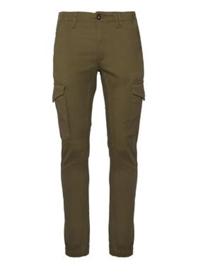 Jack & Jones Spodnie materiałowe Paul Flake 12141844 Zielony Tapered Fit