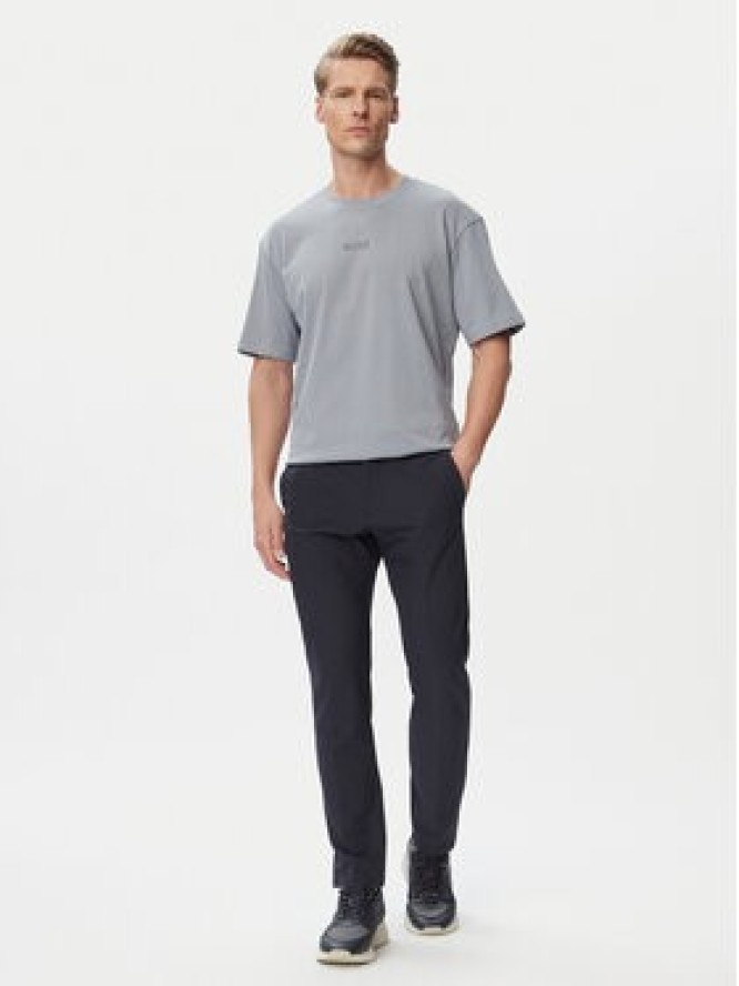 BOSS T-Shirt 50519368 Szary Regular Fit