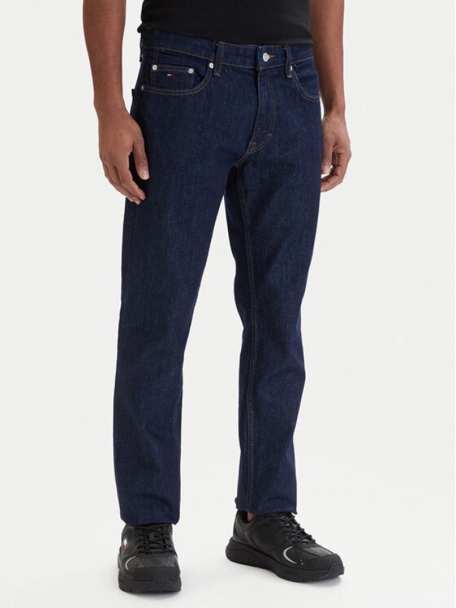 Tommy Jeans Jeansy Scanton DM0DM23063 Granatowy Slim Fit