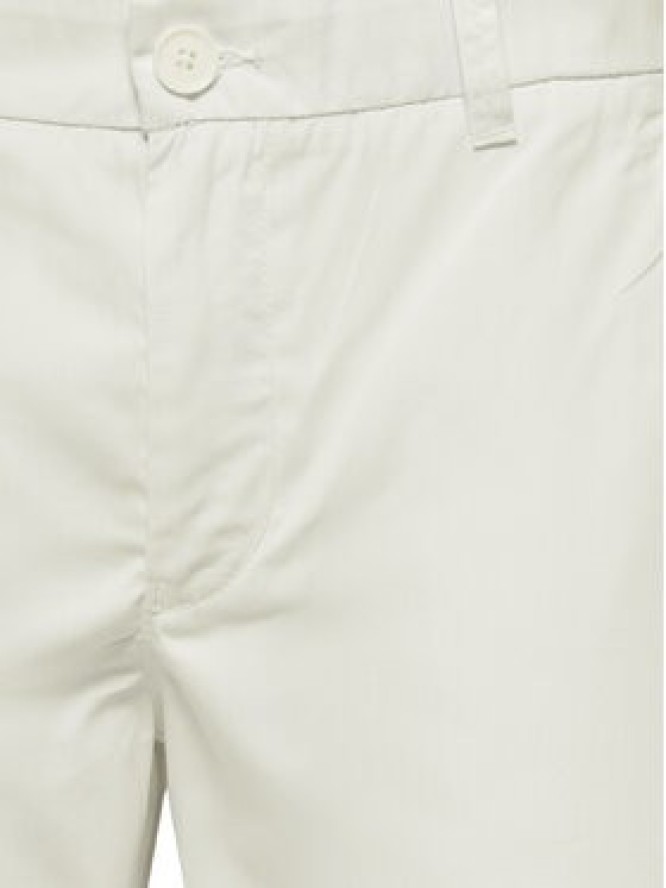 Only & Sons Szorty materiałowe Skal 22034682 Écru Slim Fit