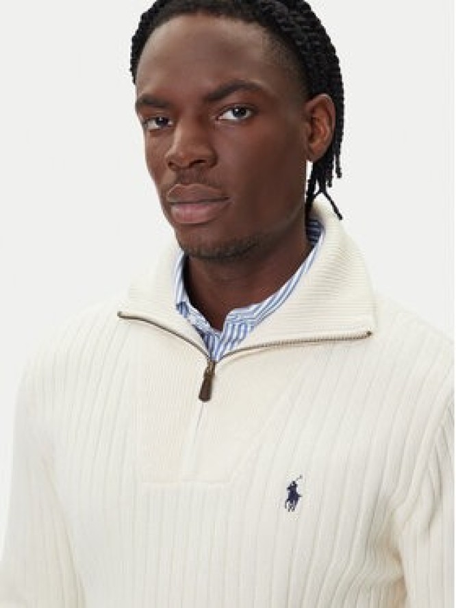 Polo Ralph Lauren Sweter 710974167003 Beżowy Regular Fit