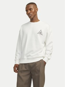 Jack & Jones Bluza Mystic 12257735 Biały Relaxed Fit