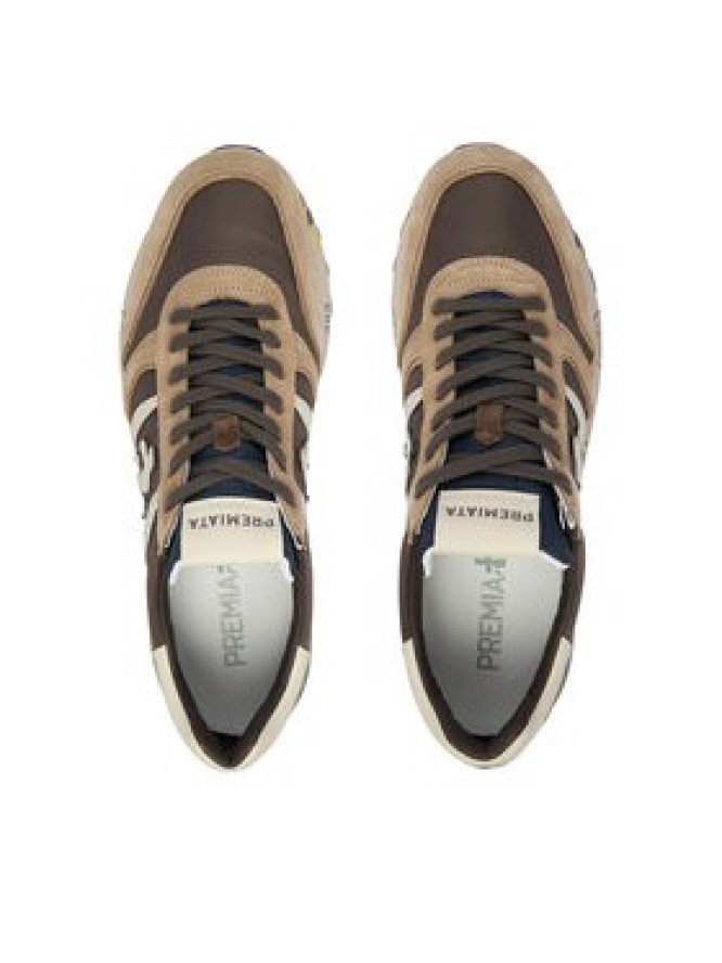 Premiata Sneakersy Lander Var 7704 Brązowy