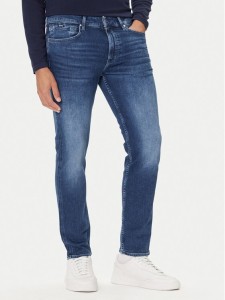 BOSS Jeansy C-Delaware 50549814 Granatowy Slim Fit
