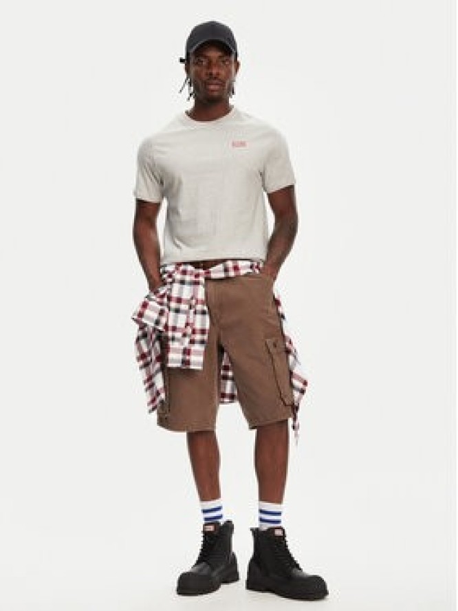 Hunter T-Shirt Tavish HARM0082251 Szary Regular Fit