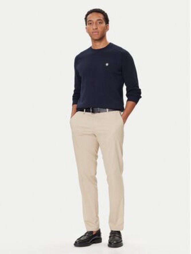 BOSS Sweter C-Illian 50543136 Granatowy Regular Fit