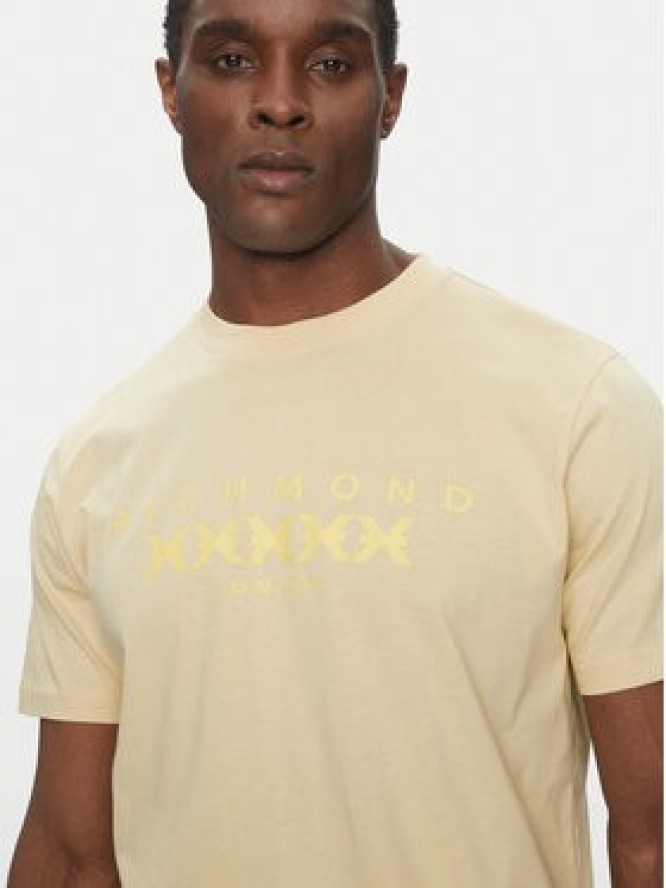 Richmond X T-Shirt UMP25004TS Beżowy Regular Fit