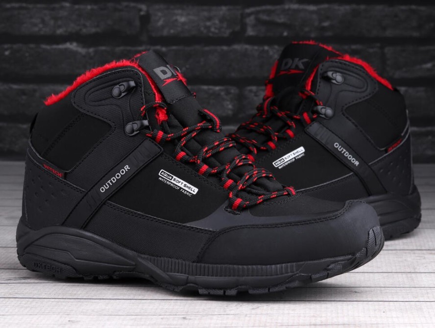 Buty męskie zimowe wysoki ocieplany DK PREDATOR