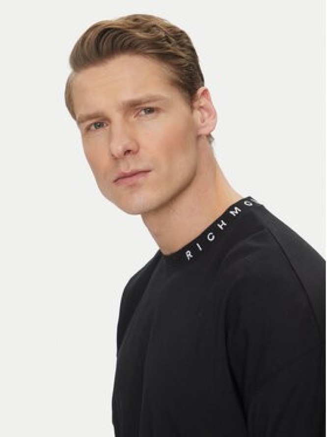 Richmond X T-Shirt Bani UMA24058TS Czarny Regular Fit