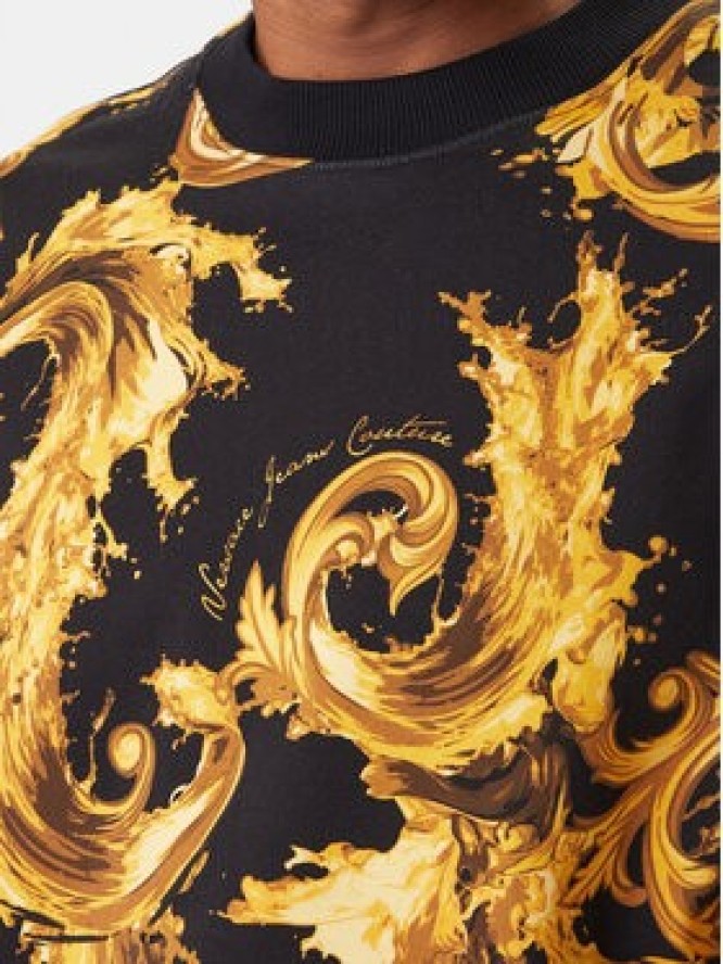 Versace Jeans Couture Bluza 80GAI3R0 FS196 Czarny Regular Fit