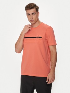 BOSS T-Shirt Tee 4 50513010 Pomarańczowy Regular Fit