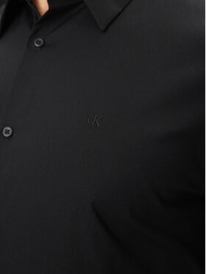 Calvin Klein Koszula LV04LB145G Czarny Slim Fit