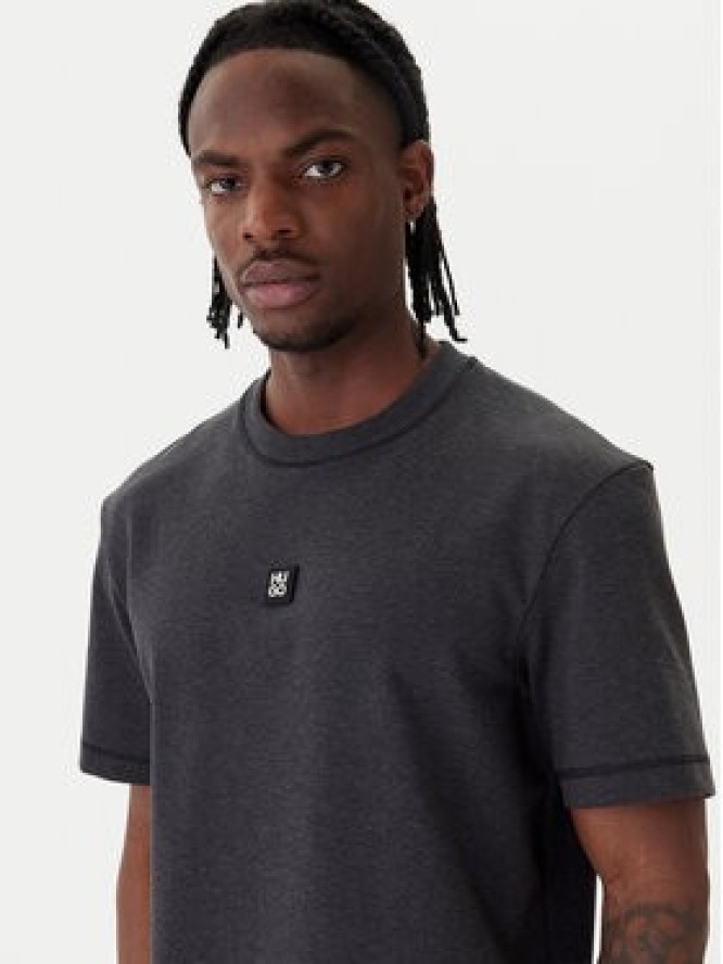 HUGO T-Shirt Dilanso 50553173 Szary Relaxed Fit