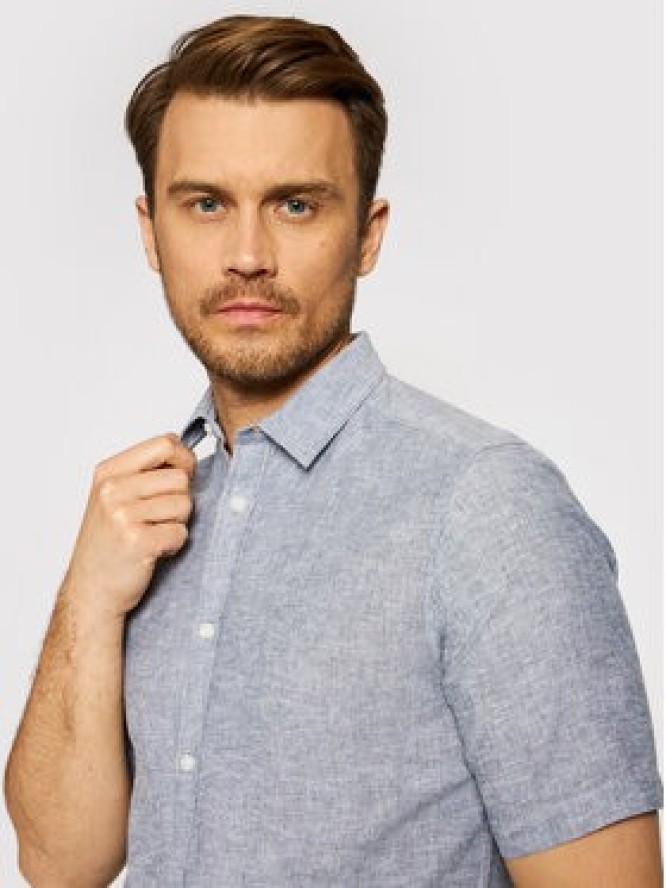 Only & Sons Koszula Caiden 22009885 Szary Slim Fit