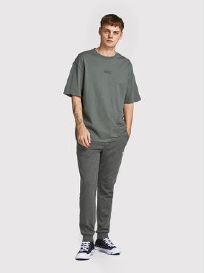 Jack & Jones Spodnie dresowe Gordon 12165322 Szary Regular Fit