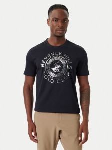 Beverly Hills Polo Club T-Shirt M1342 Granatowy Regular Fit