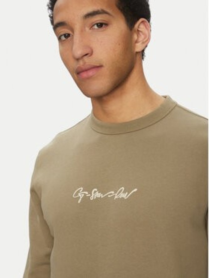 G-Star Raw Bluza G-Script D26407-D257 6057 Khaki Regular Fit