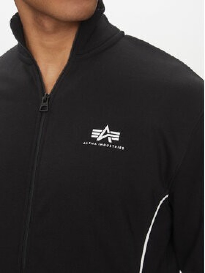 Alpha Industries Bluza Small Logo 156305 Czarny Regular Fit