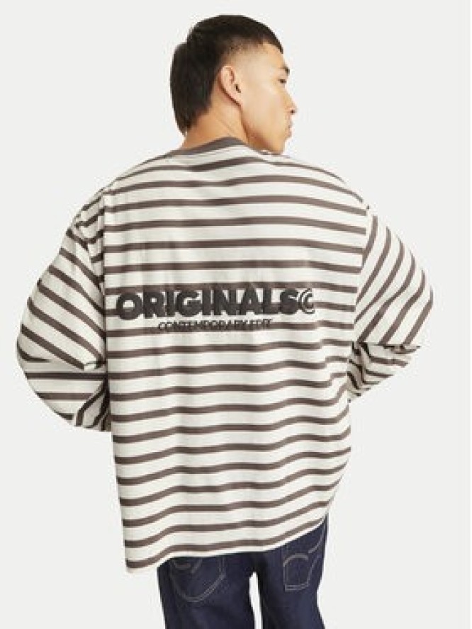 Jack & Jones Longsleeve Islington 12273202 Beżowy Loose Fit