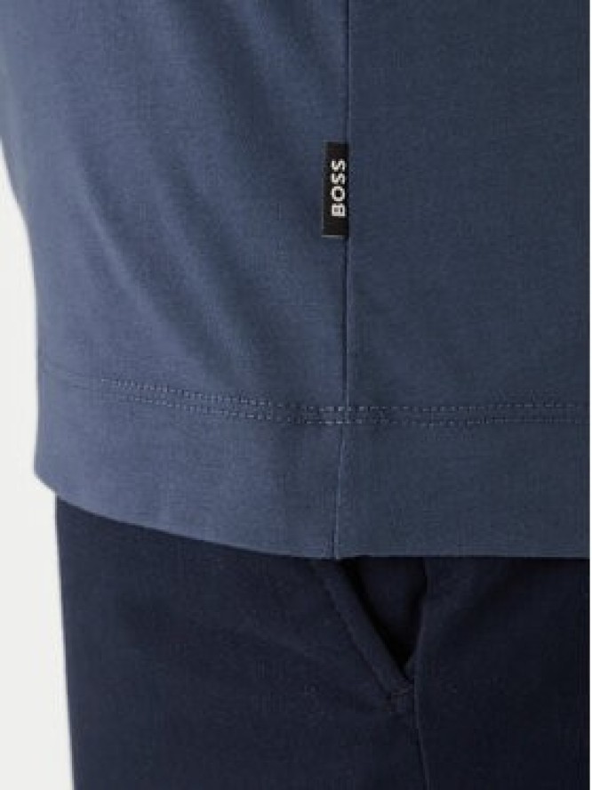BOSS T-Shirt Thompson 01 50468347 Niebieski Regular Fit