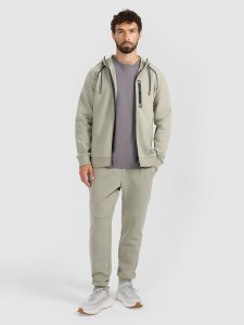 4F Spodnie dresowe joggery męskie - zielone S