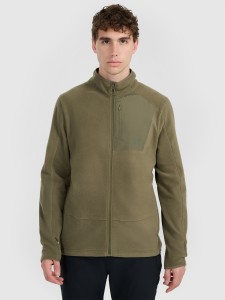 4F Polar ze stójką Polartec regular męski - khaki XXL