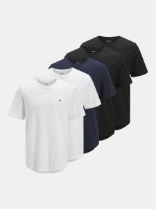 Jack & Jones Komplet t-shirtów Brody 12190468 Kolorowy Regular Fit