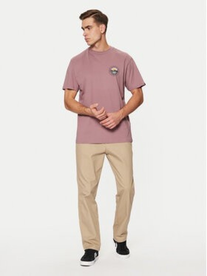 Quiksilver T-Shirt Landscapes EQYZT07917 Fioletowy Regular Fit