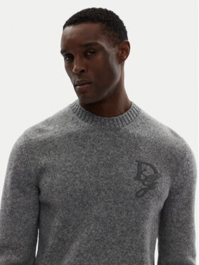 Dolce&Gabbana Sweter GXX02Z JFMIM Szary Regular Fit