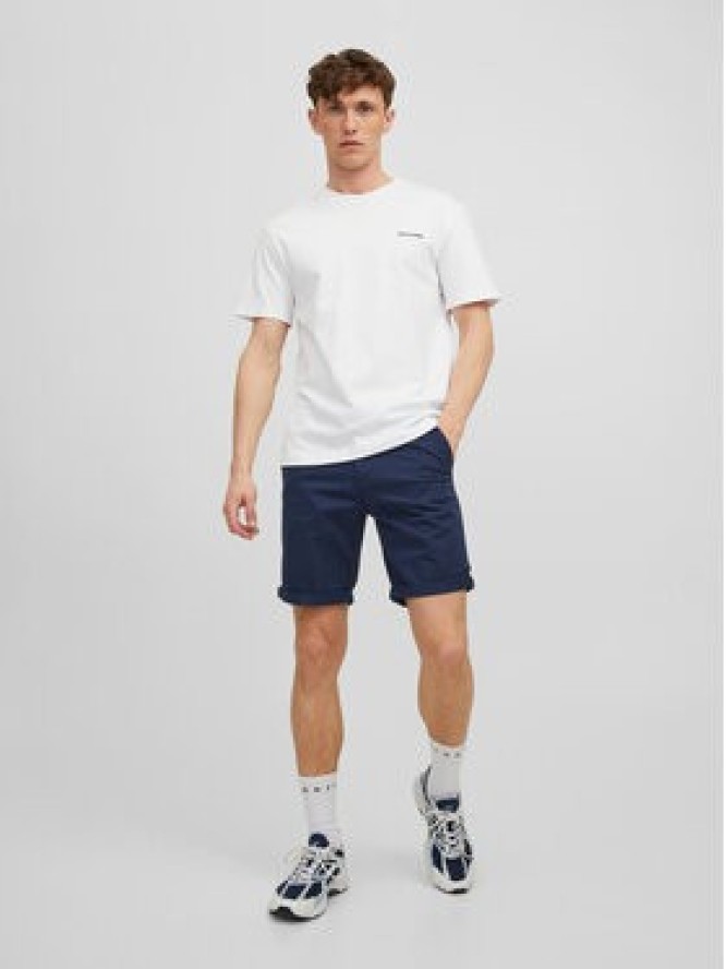 Jack & Jones Szorty materiałowe Bowie 12165604 Granatowy Regular Fit