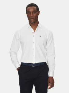 Hechter Paris Koszula 60253 151645 Biały Modern Fit