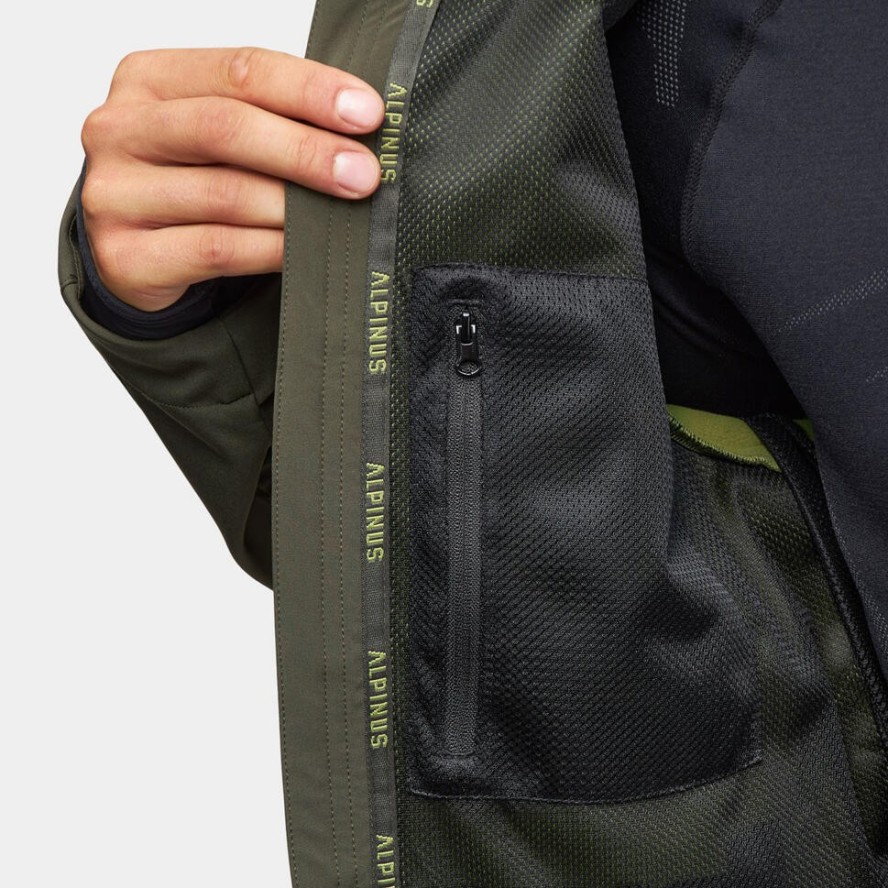 Kurtka softshell męska trekkingowa Alpinus Roignais