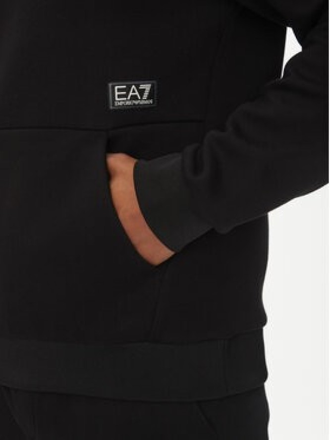 EA7 Emporio Armani Bluza 7M000141 AF13538 UC001 Czarny Regular Fit