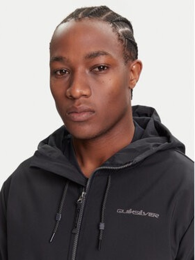 Quiksilver Kurtka przejściowa Live For The Dream EQYJK04185 Czarny Regular Fit