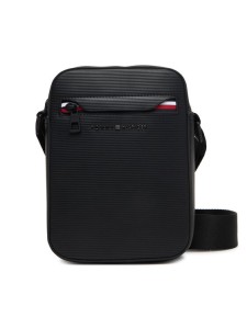 Tommy Hilfiger Saszetka Th Corp Mini Reporter AM0AM14020 Czarny