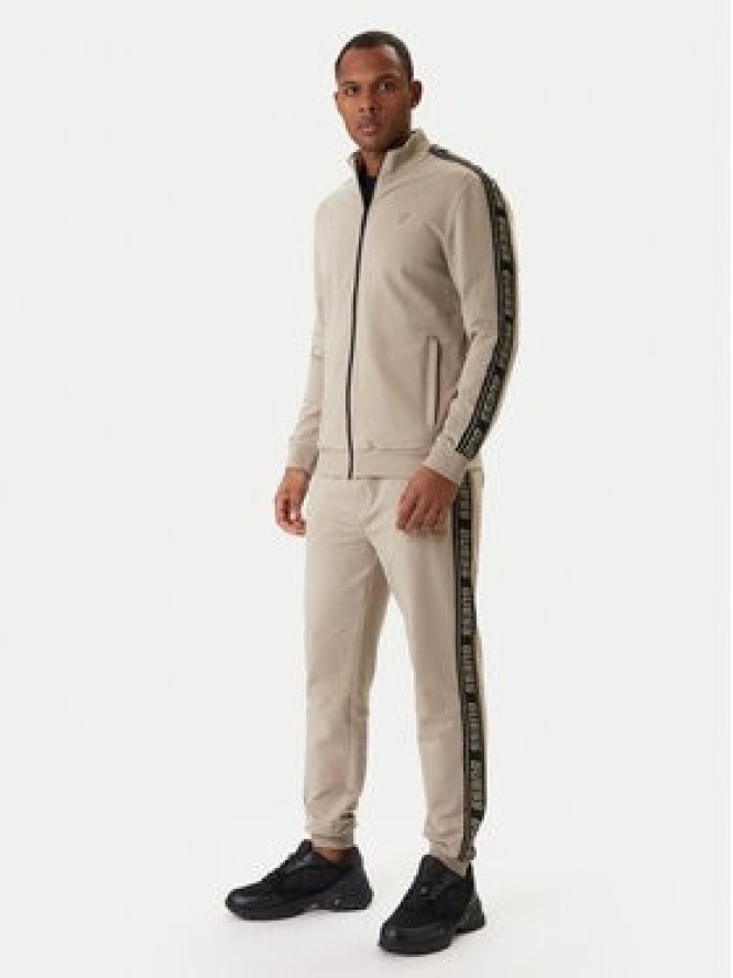 Guess Spodnie dresowe Z2YB19 K6ZS1 Beżowy Regular Fit