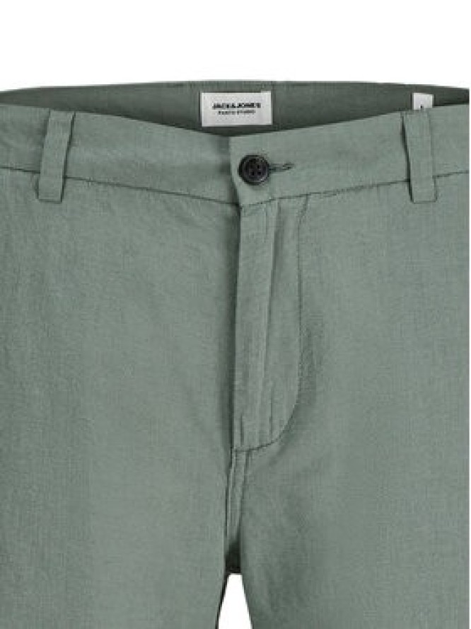 Jack & Jones Szorty materiałowe Stace Summer 12248627 Khaki Regular Fit