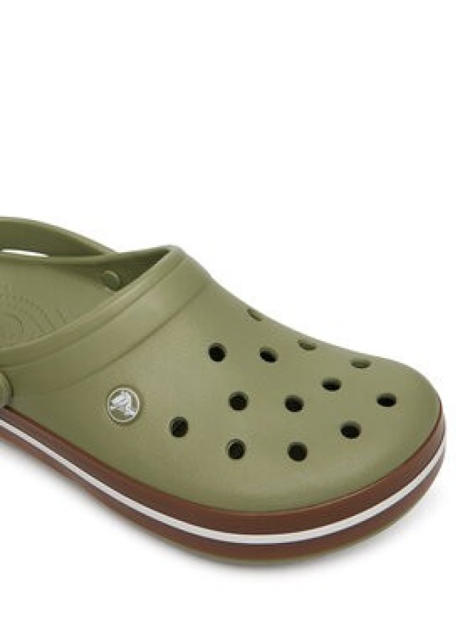 Crocs Klapki Crocband Gum Clog 212756 Zielony
