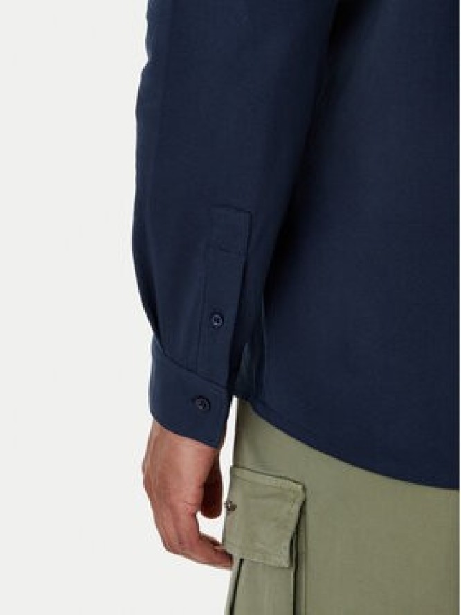 Aeronautica Militare Koszula 261CA1313UP00408 Granatowy Regular Fit