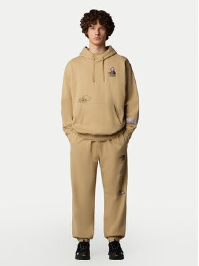 The North Face Spodnie dresowe Unisex Mountain Cleanup NF0A8C2W Beżowy Relaxed Fit