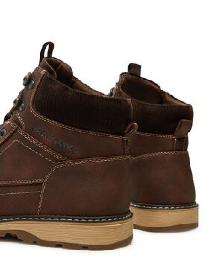 Jack & Jones Trzewiki Stratford 12257762 Brązowy