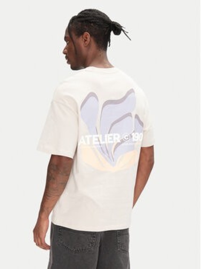 Jack & Jones T-Shirt Ames 12268471 Beżowy Relaxed Fit