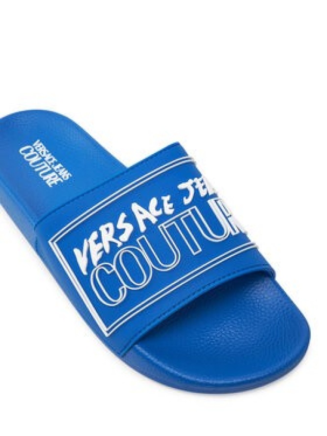 Versace Jeans Couture Klapki 78YA3SQ3 Niebieski