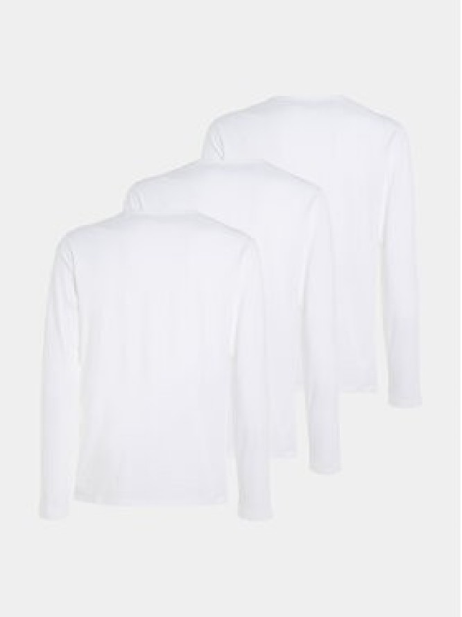 Tommy Hilfiger Komplet longsleeve UM0UM03022 Biały Slim Fit